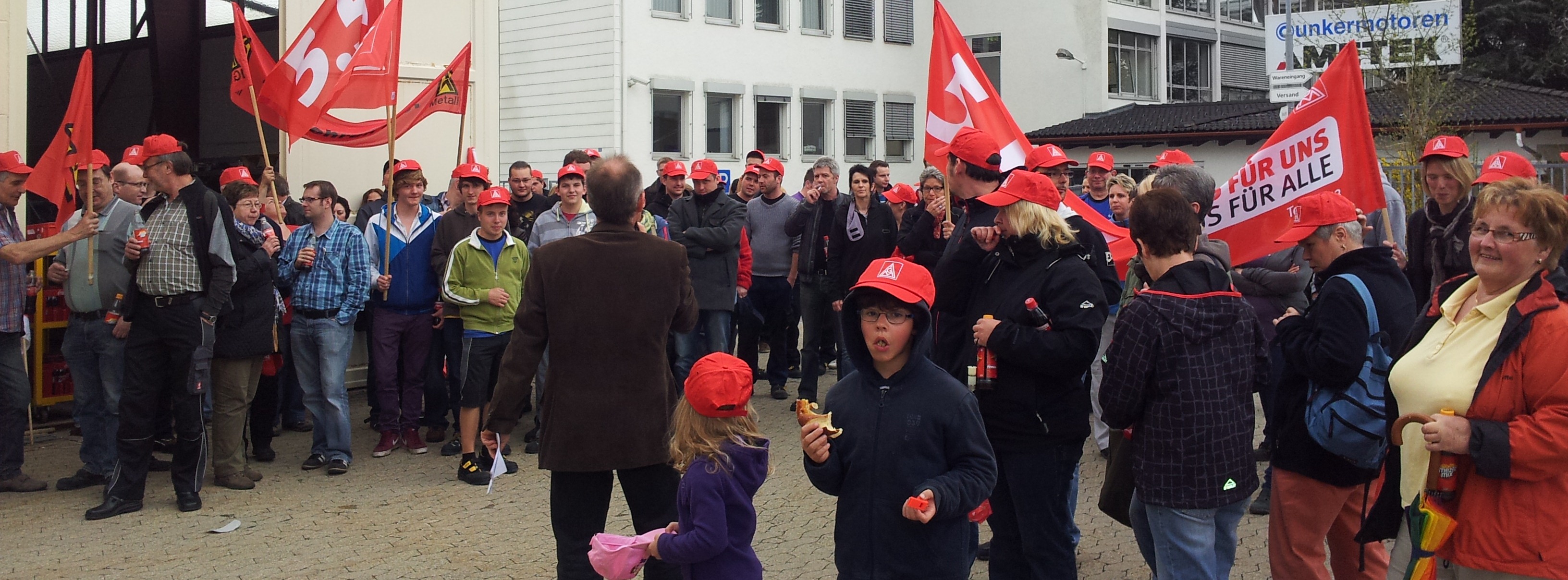 Warnstreik Bei Dunkermotoren In Bonndorf Ig Metall Lorrach