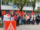 Warnstreik bei Sick in Waldkirch am 3.5.2013