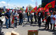 Warnstreik Freiburg Gewerbegebiet Haid 7.5.2013