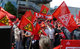 Warnstreik Freiburg Gewerbegebiet Haid 7.5.2013