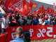 Warnstreik Freiburg Gewerbegebiet Haid 7.5.2013